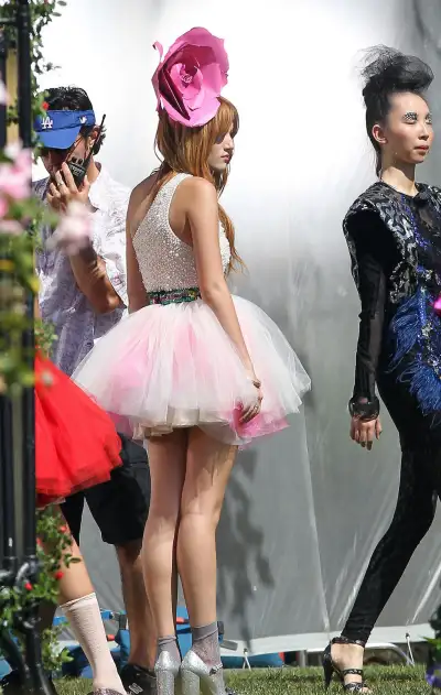 Bella Thorne Shines on Set: Behind the Scenes of a Music Video in Los Angeles